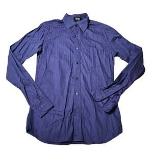 The Raymond Shop Size S Shirt Long Sleeve Blue Button Up